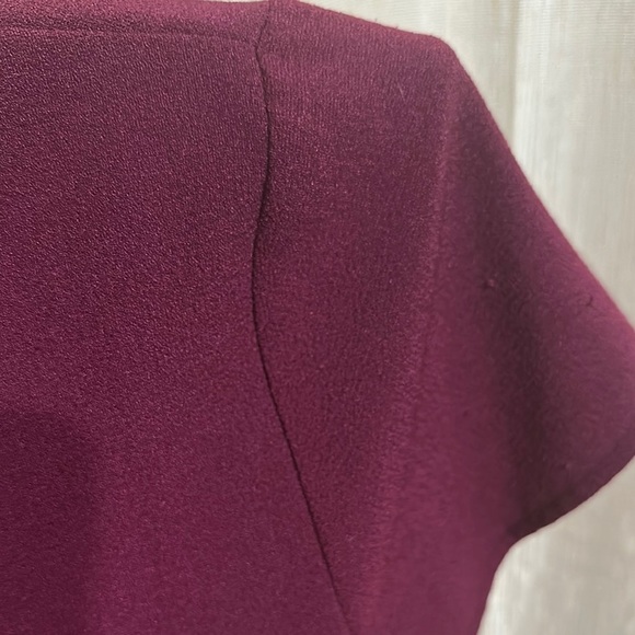 Merona Maroon Dress Size XL - Picture 4 of 8